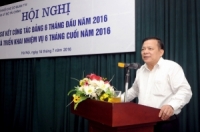 Thẩm định giá VVFC tham dự Hội nghị sơ kết công tác Đảng 6 tháng năm 2016 tại Bộ Tài chính